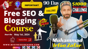 Free SEO and Blogging Course Announcement